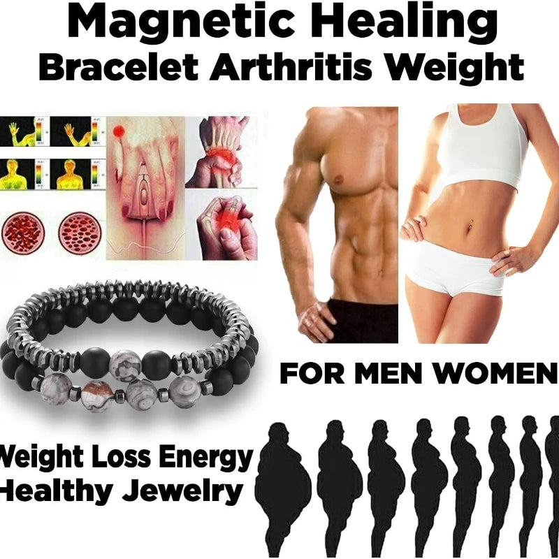 Magnetic Healing Bracelet Arthritis Pain Relief, Bracelet for Men Women