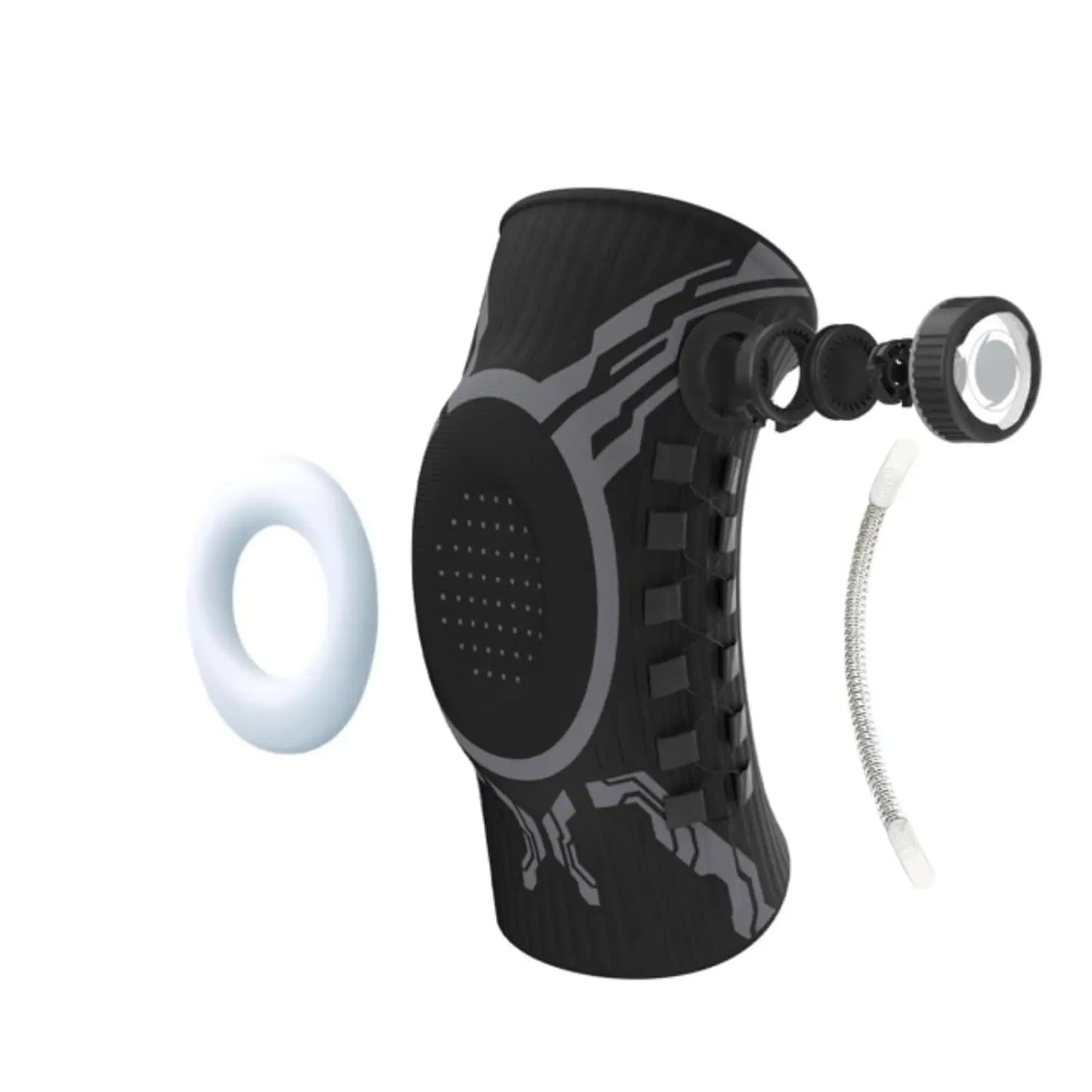 Sweat Wicking Joint Recovery Adjustable Knob Leg Guard Knee Brace Meniscus