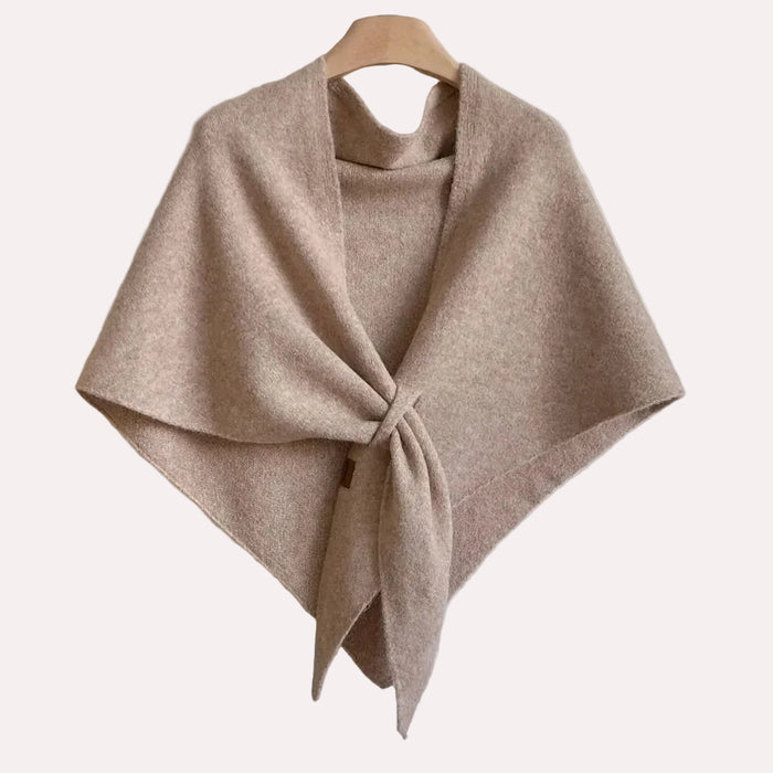 Cape Plain Triangle Shawl Comfortable