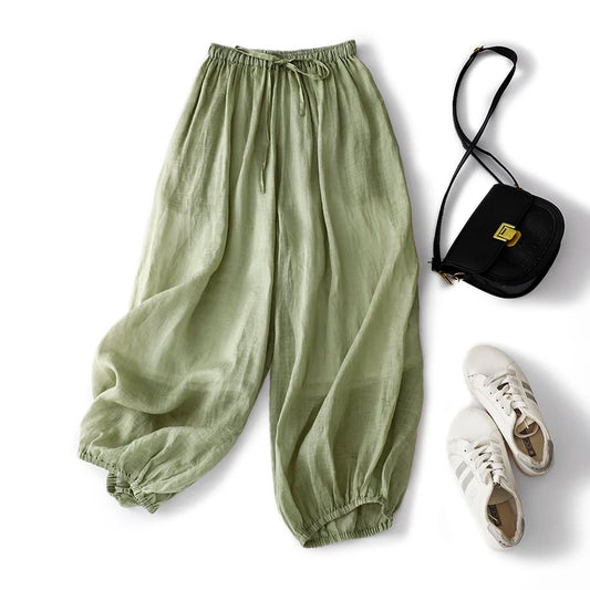 Premium Hemp Summer Casual Elastic