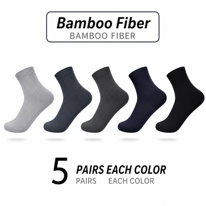 Pack of 5 pairs – AeroSensa™ socks Classic Breathable Compression Bamboo Sox