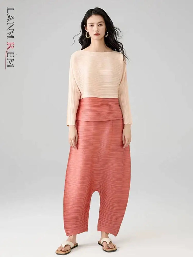 Colorblock Patchwork Set Chic 