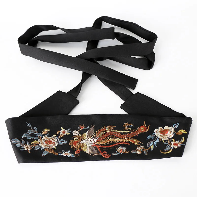 Traditional Corset  Embroidery Waistband Ethnic
