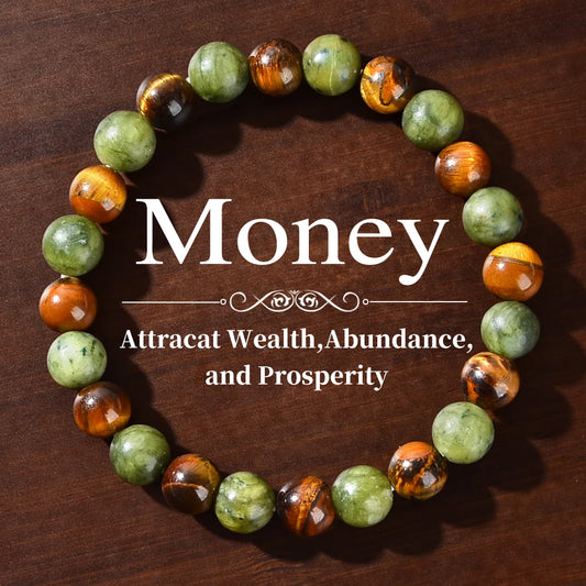 Prosperity and Abundance Healing Bracelet - Relaxation, Success Enhancement Bracelet, Personal Strength and Health
