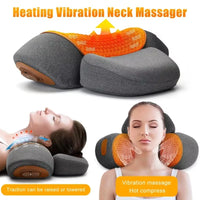 Neck Massager Pillow Cervical Stretcher Heating COSSEAL TM