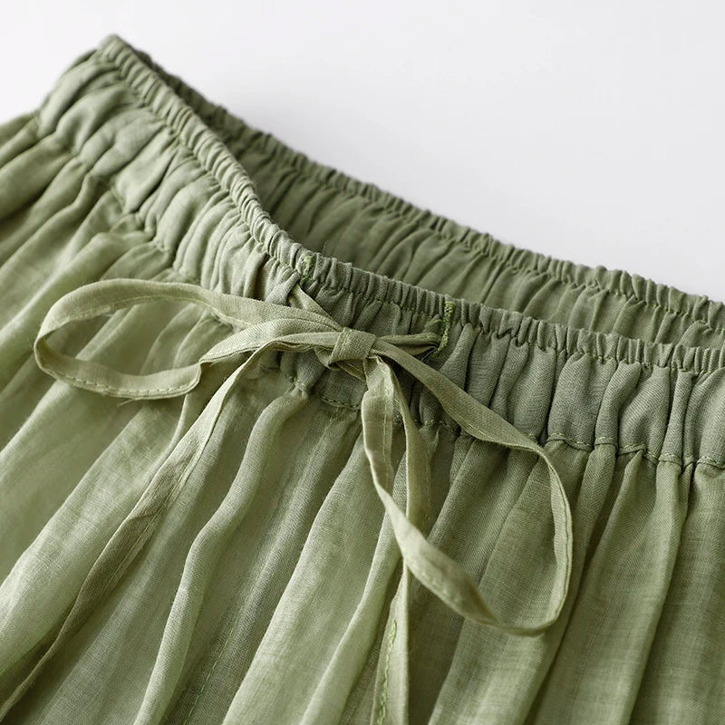Premium Hemp Summer Casual Elastic
