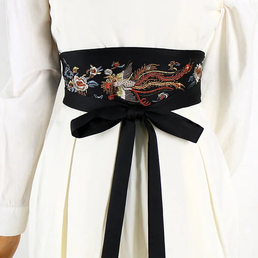 Traditional Corset  Embroidery Waistband Ethnic