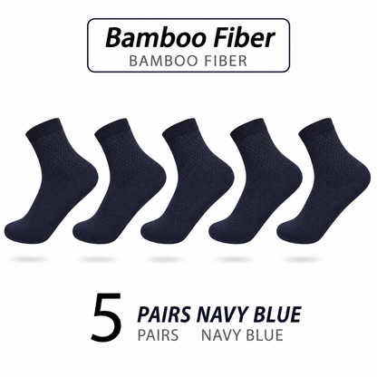 Pack of 5 pairs – AeroSensa™ socks Classic Breathable Compression Bamboo Sox