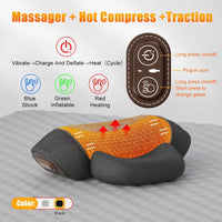 Neck Massager Pillow Cervical Stretcher Heating COSSEAL TM