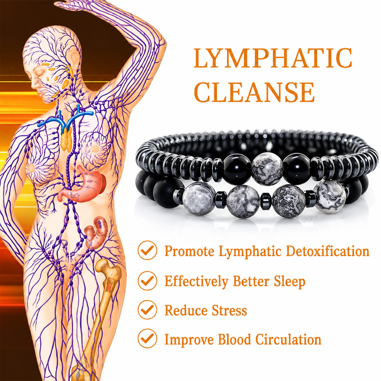 Magnetic Healing Bracelet Arthritis Pain Relief, Bracelet for Men Women