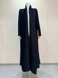 Abaya cardigan Long Robe Folded Windbreaker