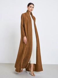 Abaya cardigan Long Robe Folded Windbreaker