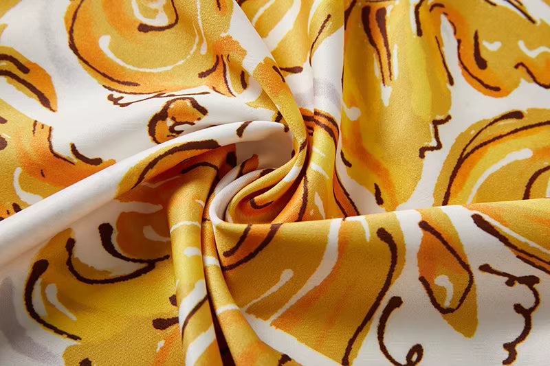 Paisley Print Shirt Dresses Women'S Turn down