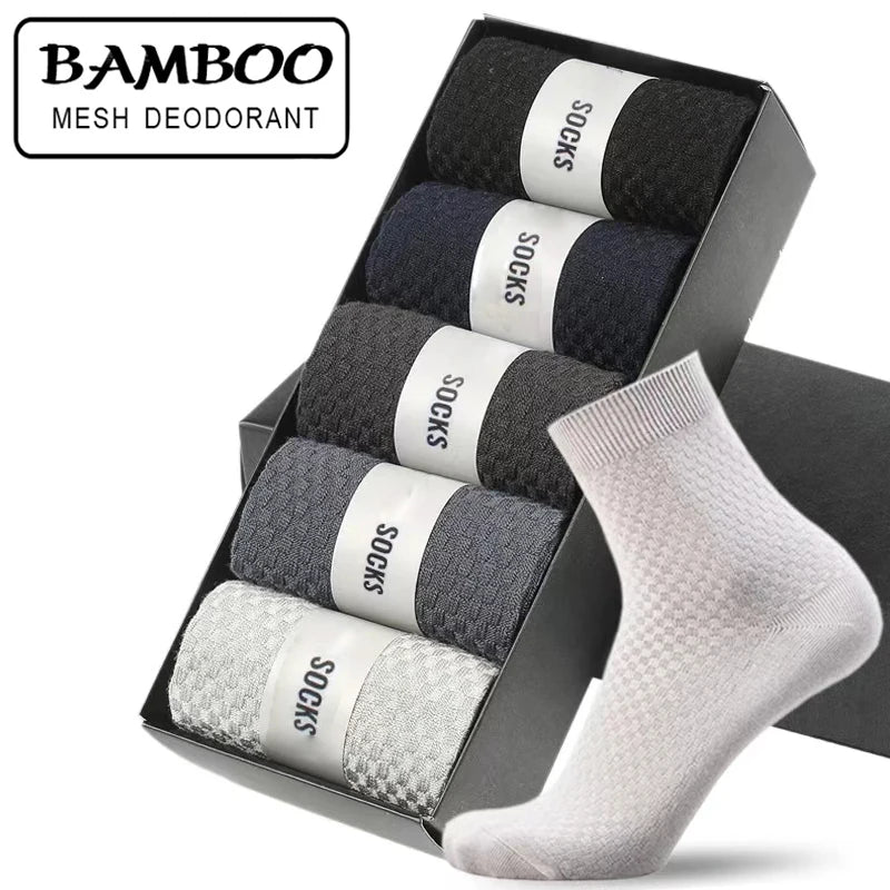 Pack of 5 pairs – AeroSensa™ socks Classic Breathable Compression Bamboo Sox