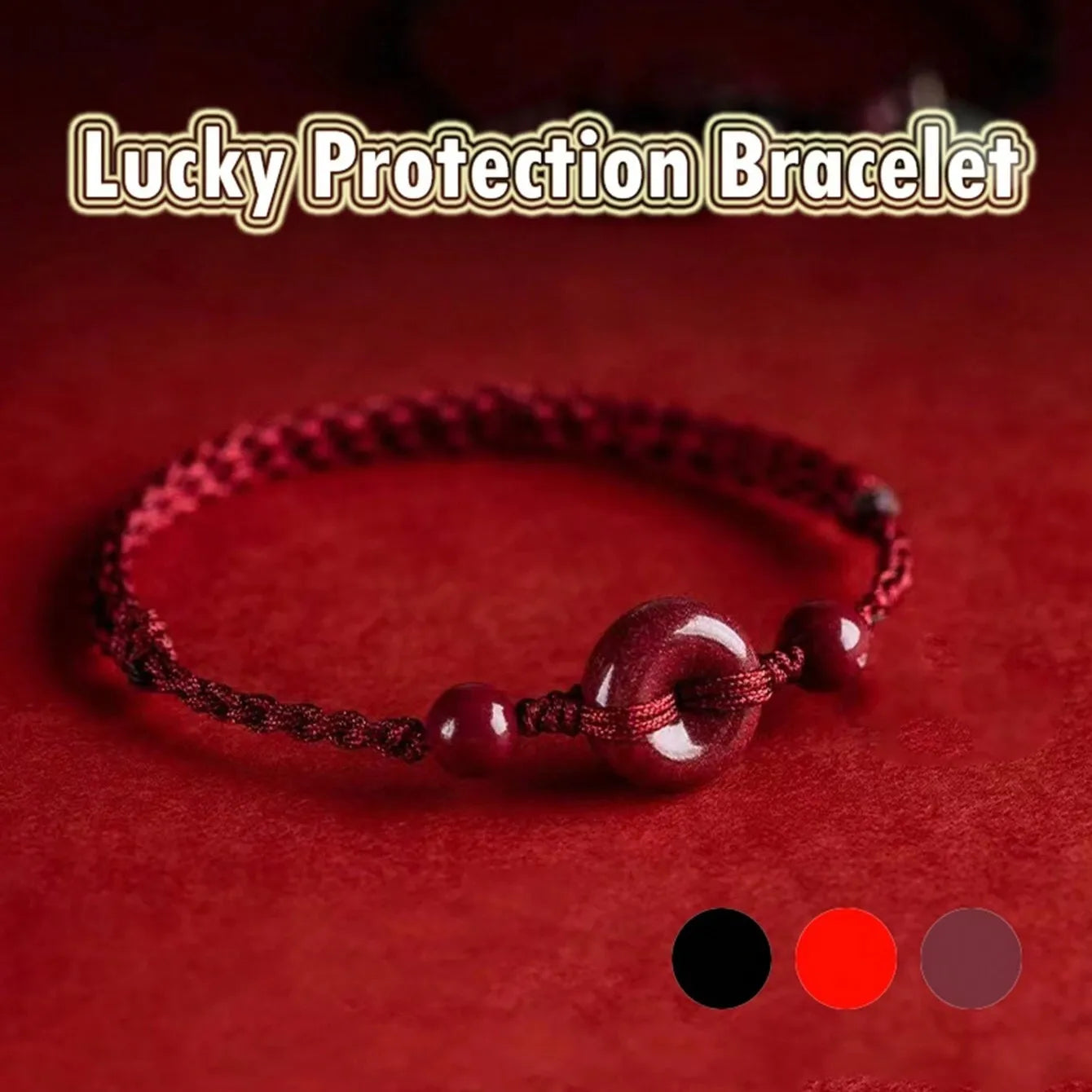 Red Rope Amulet Bracelet