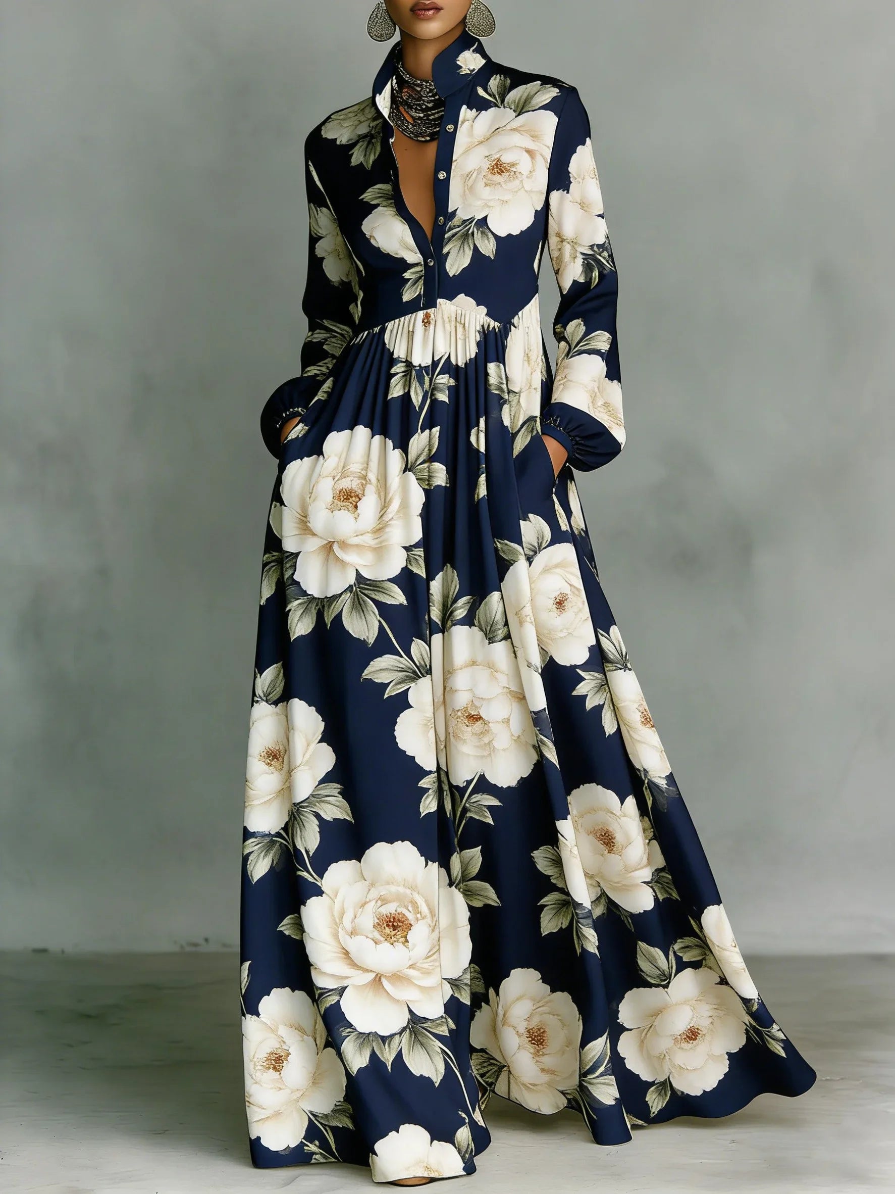 A-line Gown Long