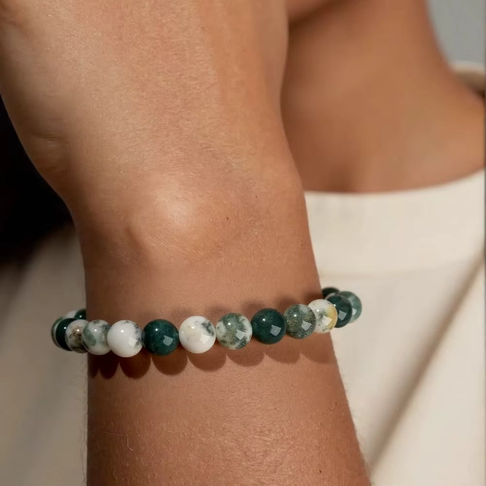 Natural Healing Crystal Bracelet – Choose Your Energy | Protection, Love, Health & More