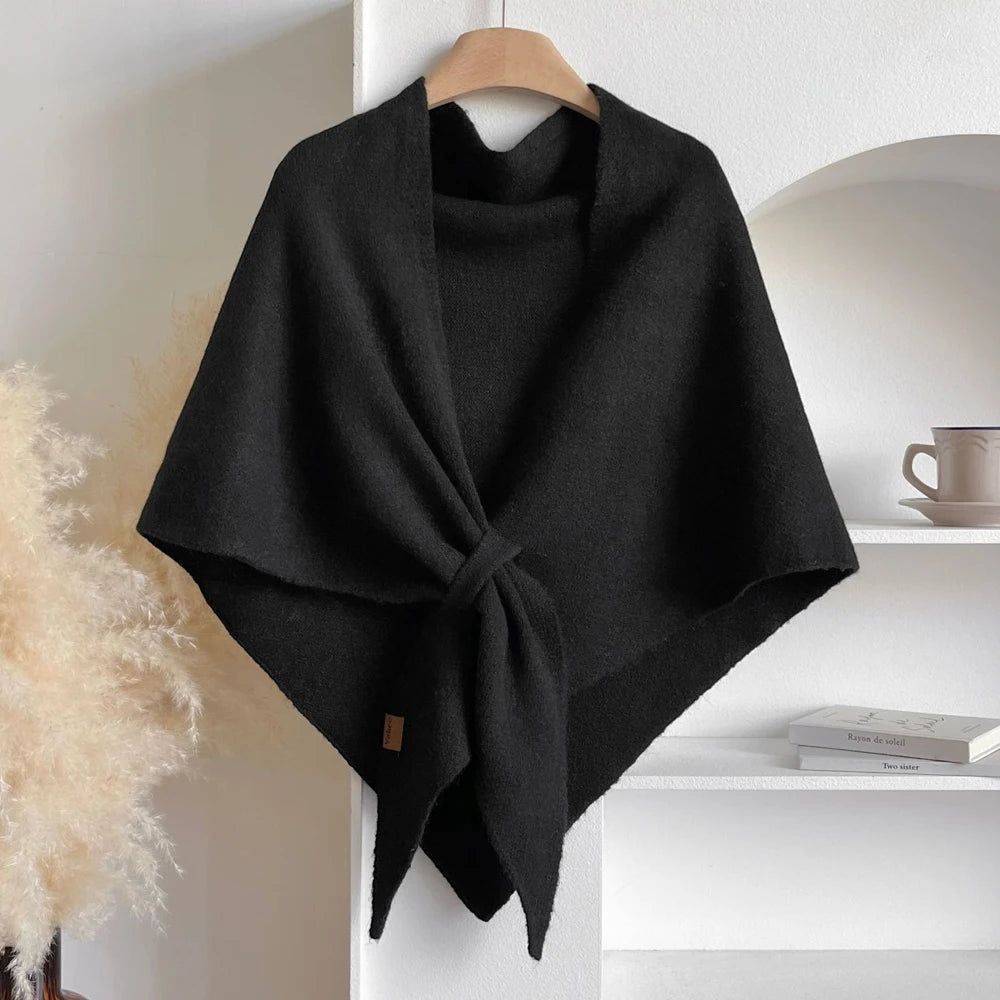 Plain Triangle Shawl Comfortable