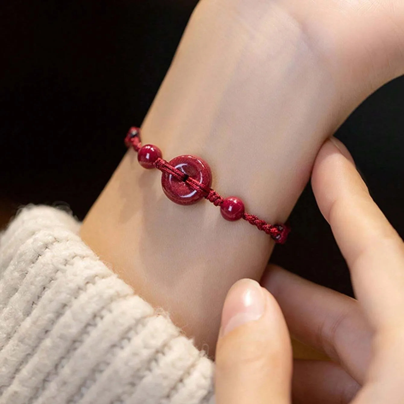 Red Rope Amulet Bracelet