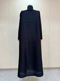 Abaya cardigan Long Robe Folded Windbreaker