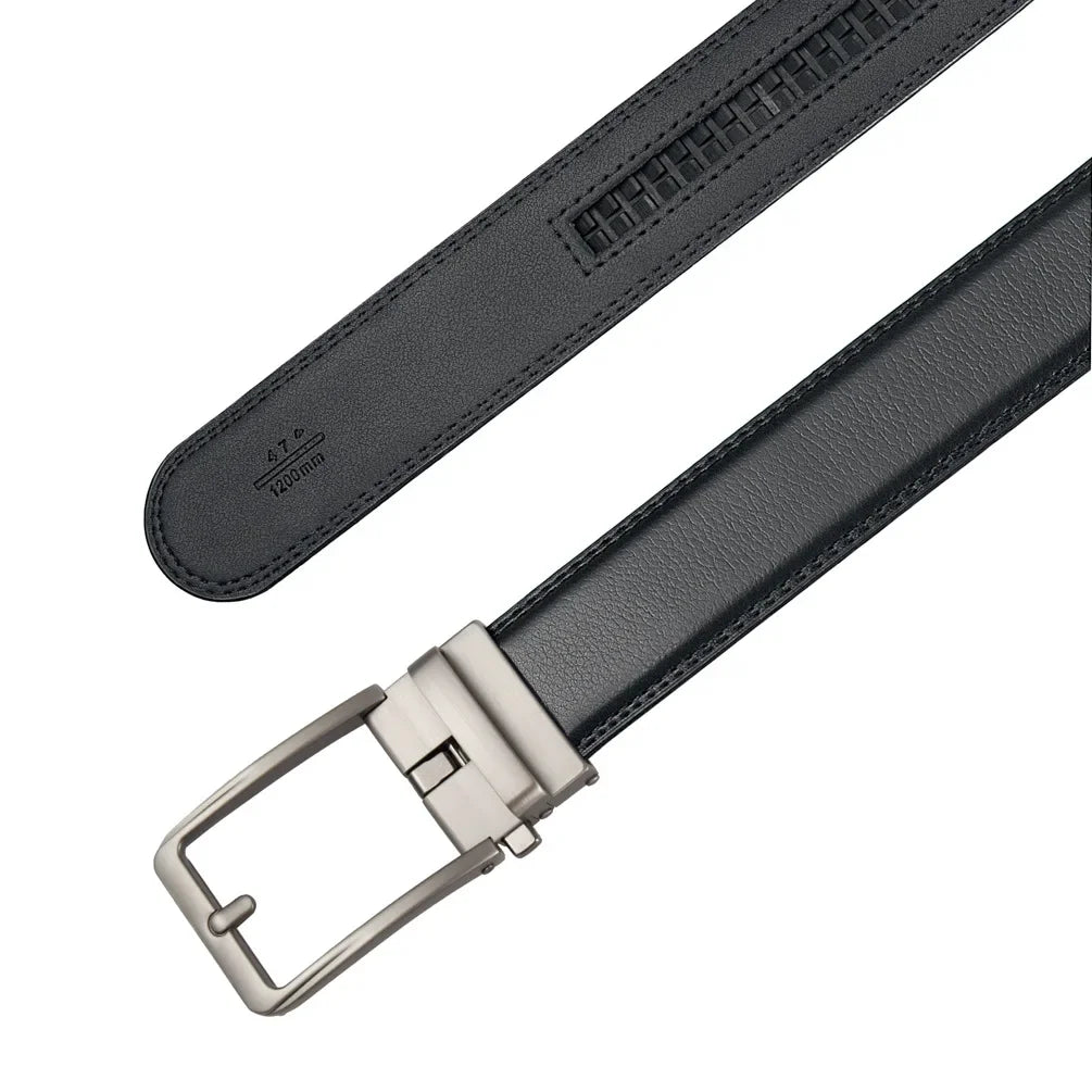 MicroAjust™ Hole-Free Belt PU Leather Waist Strap