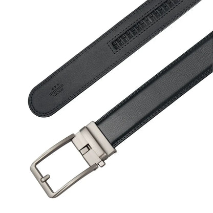 MicroAjust™ Hole-Free Belt PU Leather Waist Strap