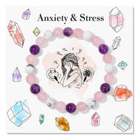 Healing Stone Bracelet – Menopause, Protection, Love, Wealth, Sleep & Chakra Energy