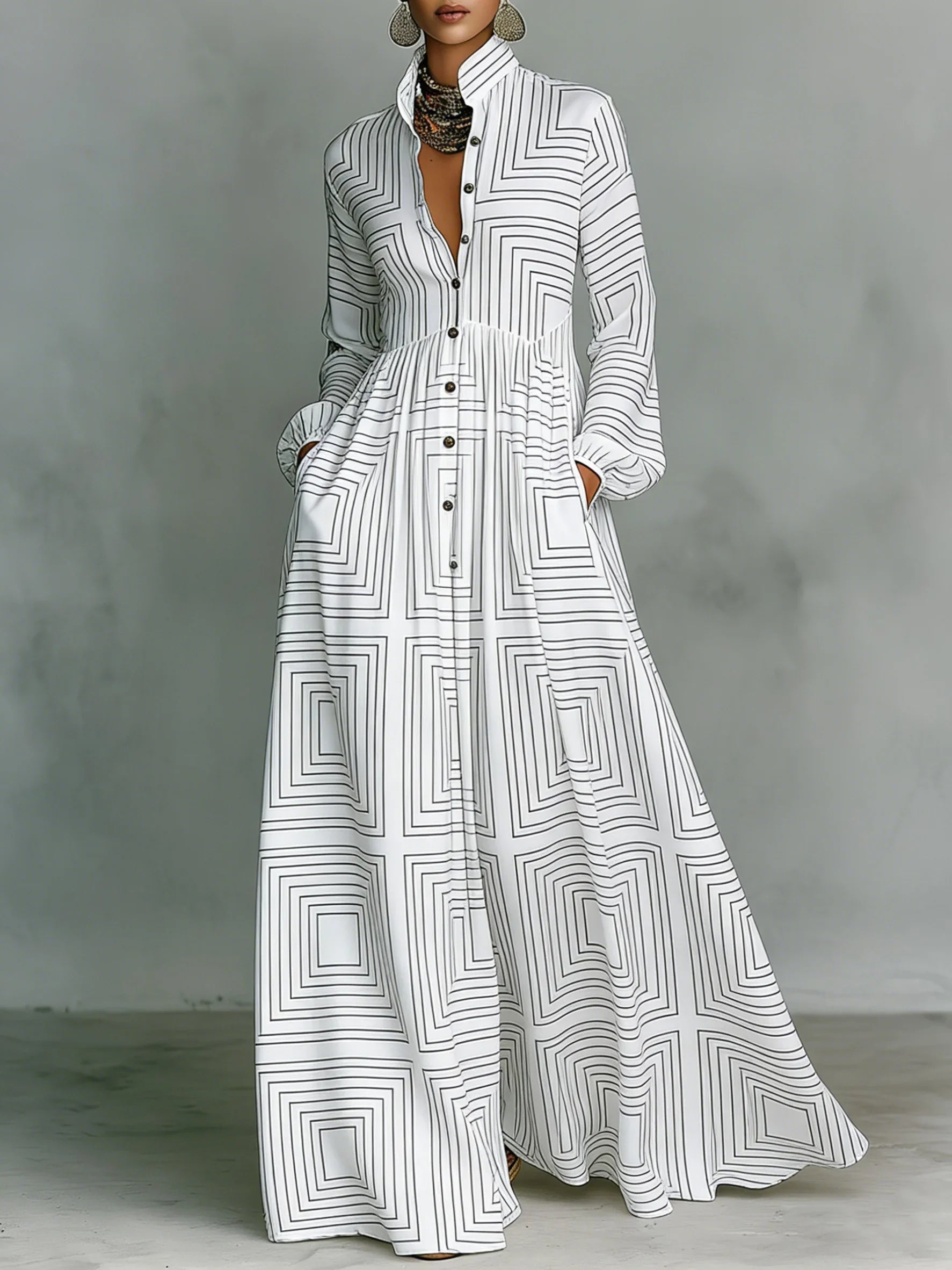 A-line Gown Long
