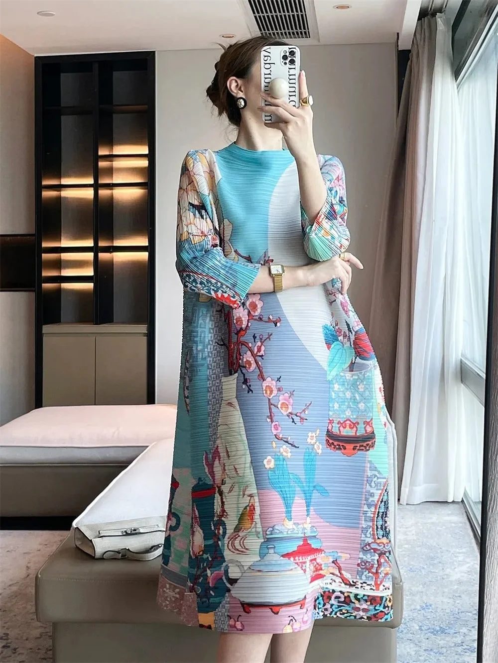 Vestidos Verano Moda Fold 