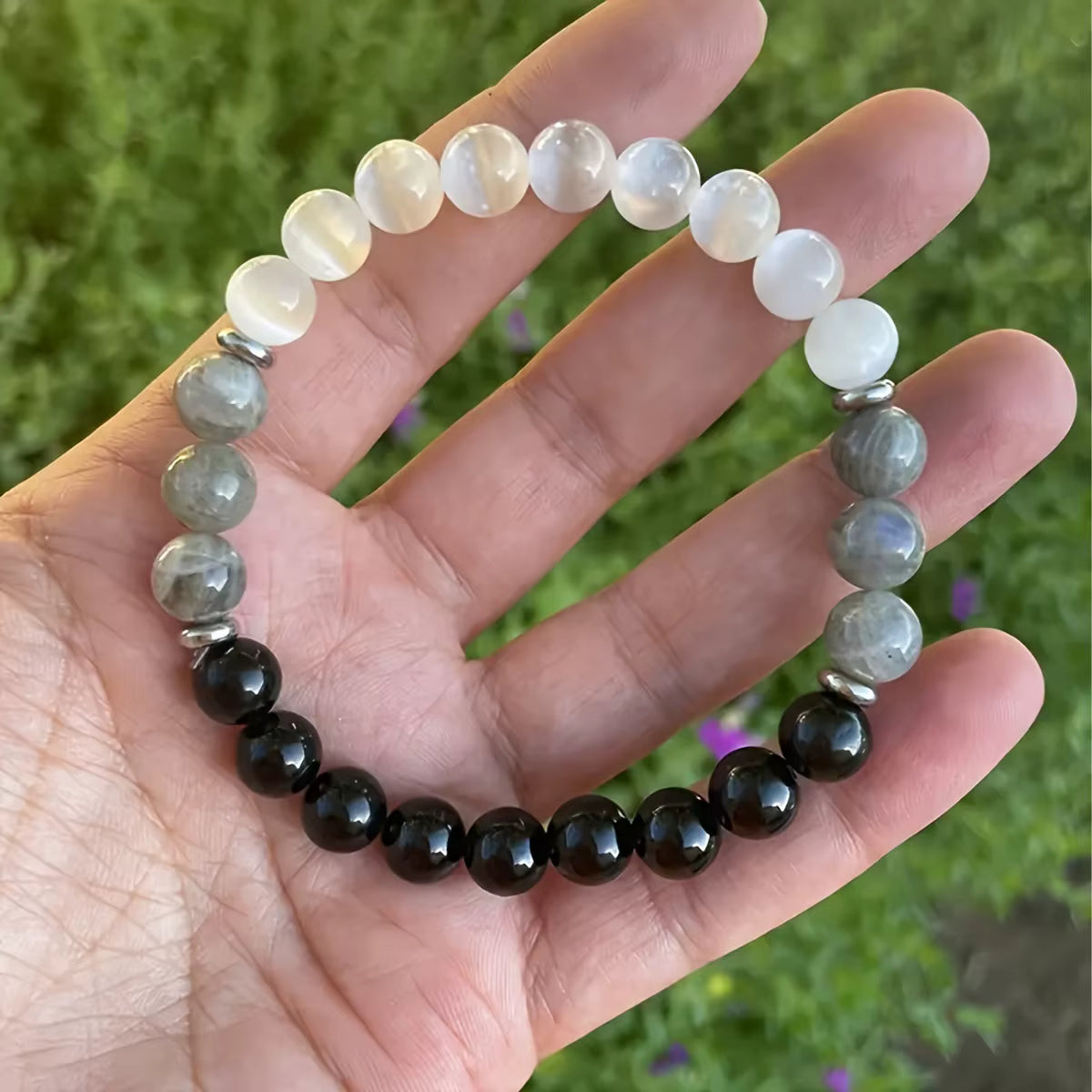Natural Healing Crystal Bracelet – Choose Your Energy | Protection, Love, Health & More