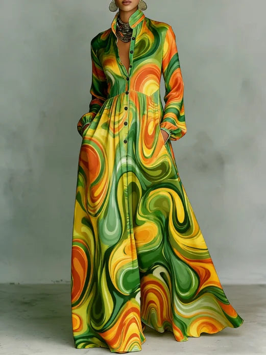 A-line Gown Long