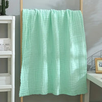 6 Layers Cotton Muslin Blankets Lightweight Cotton Throw Cooling Soft Throw Blanket