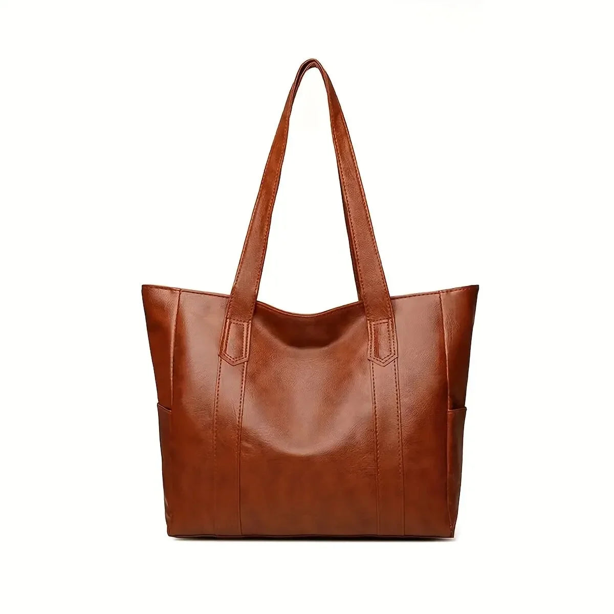 Vintage Plain Shoulder Bag