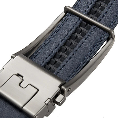 MicroAjust™ Hole-Free Belt PU Leather Waist Strap