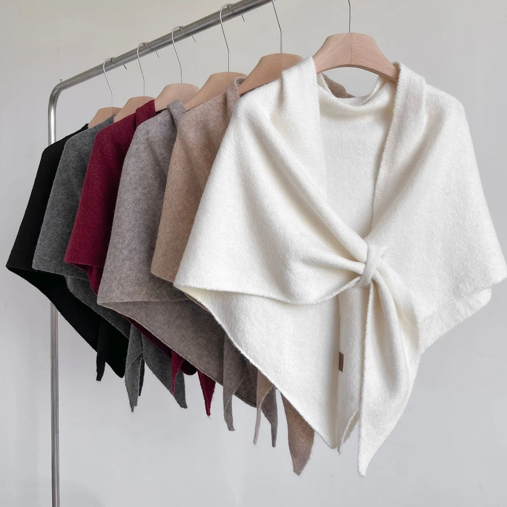 Plain Triangle Shawl Comfortable