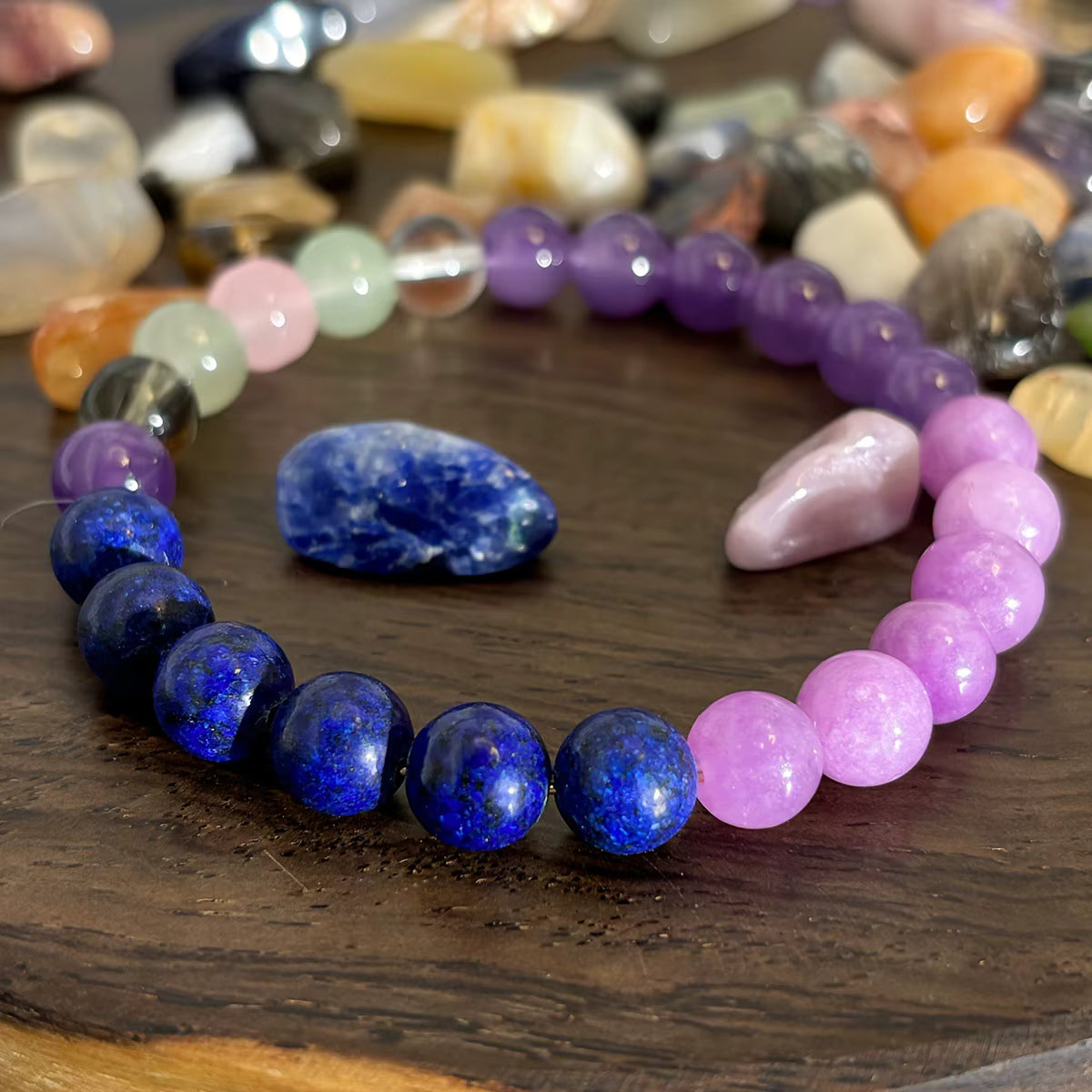 Natural Healing Crystal Bracelet – Choose Your Energy | Protection, Love, Health & More