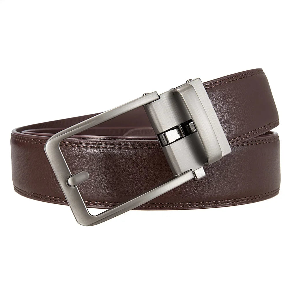 MicroAjust™ Hole-Free Belt PU Leather Waist Strap