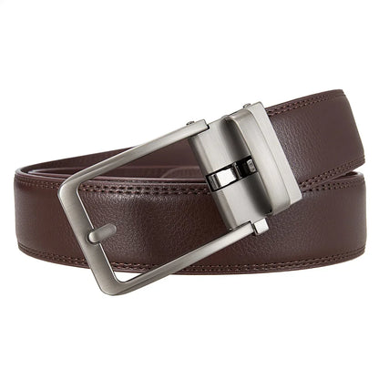 MicroAjust™ Hole-Free Belt PU Leather Waist Strap