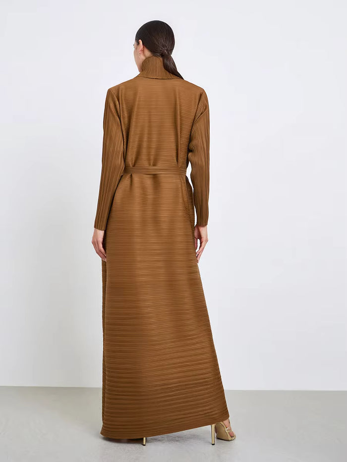 Abaya cardigan Long Robe Folded Windbreaker