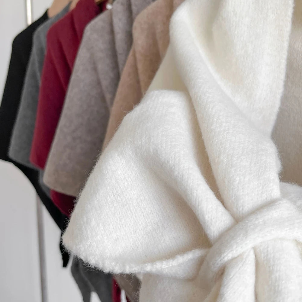 Plain Triangle Shawl Comfortable