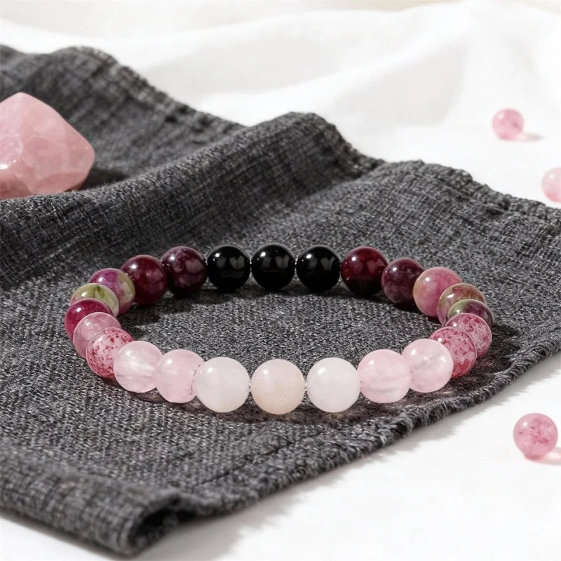 Menopause Stone Beaded Bangle Womne