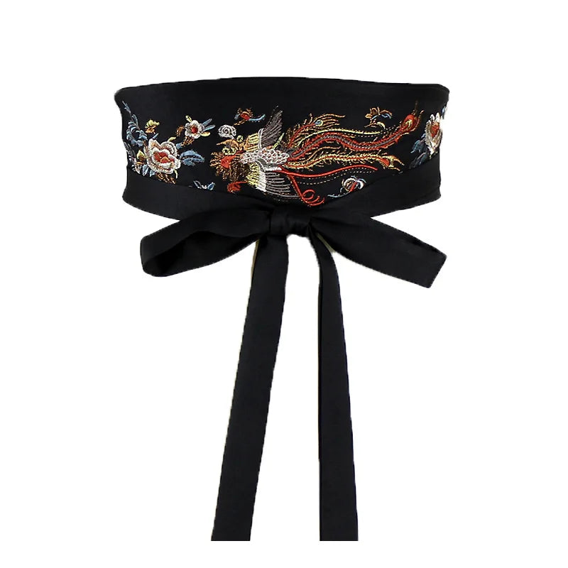 Traditional Corset  Embroidery Waistband Ethnic