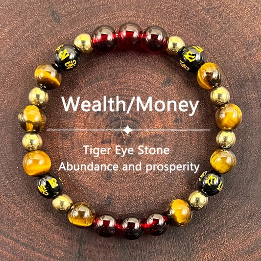 Wealth Eye Stone Bracelet Suitable