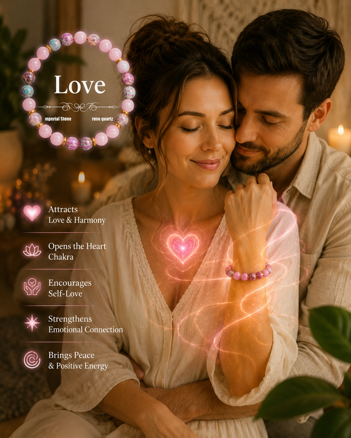 Natural Healing Crystal Bracelet – Choose Your Energy