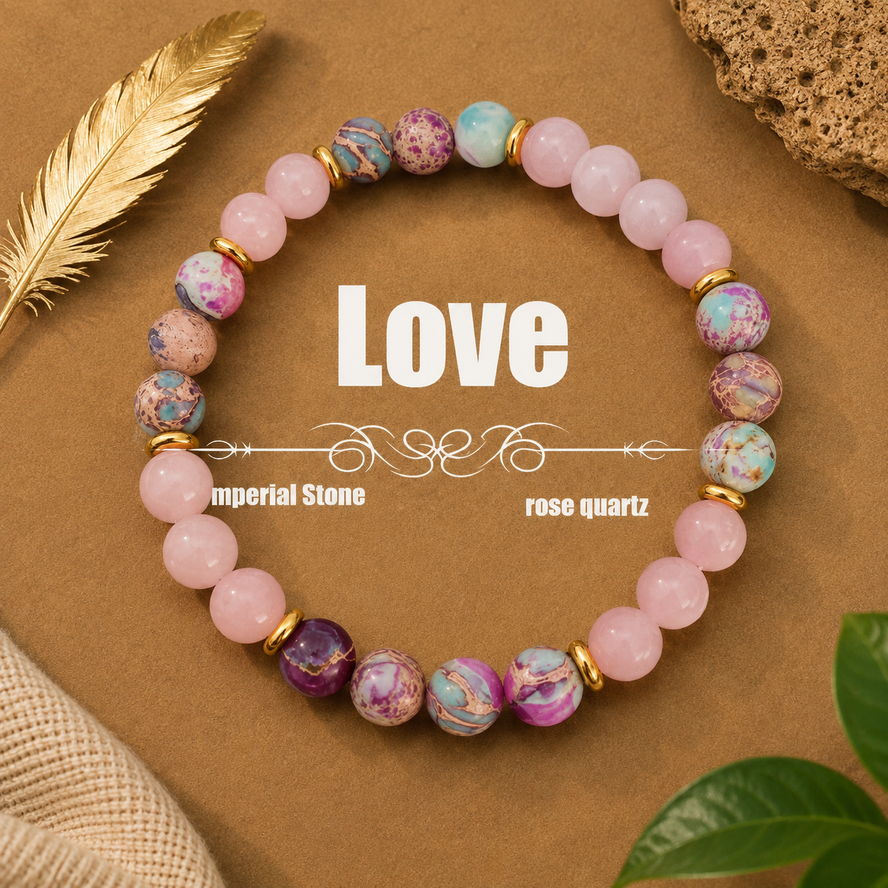 Natural Healing Crystal Bracelet – Choose Your Energy | Protection, Love, Health & More