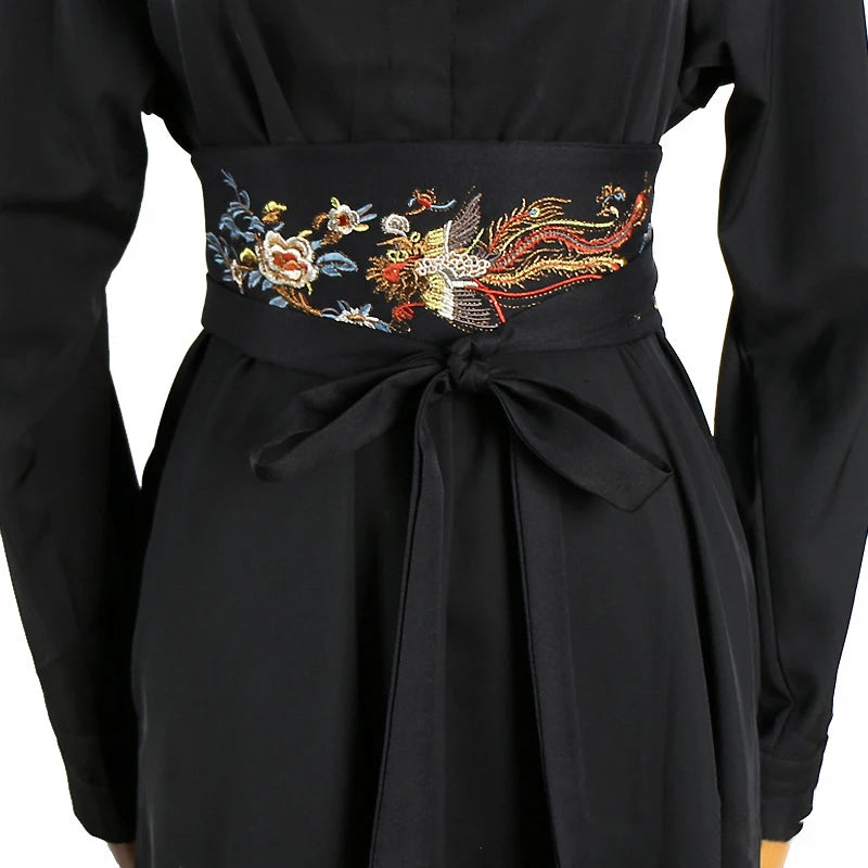 Traditional Corset  Embroidery Waistband Ethnic