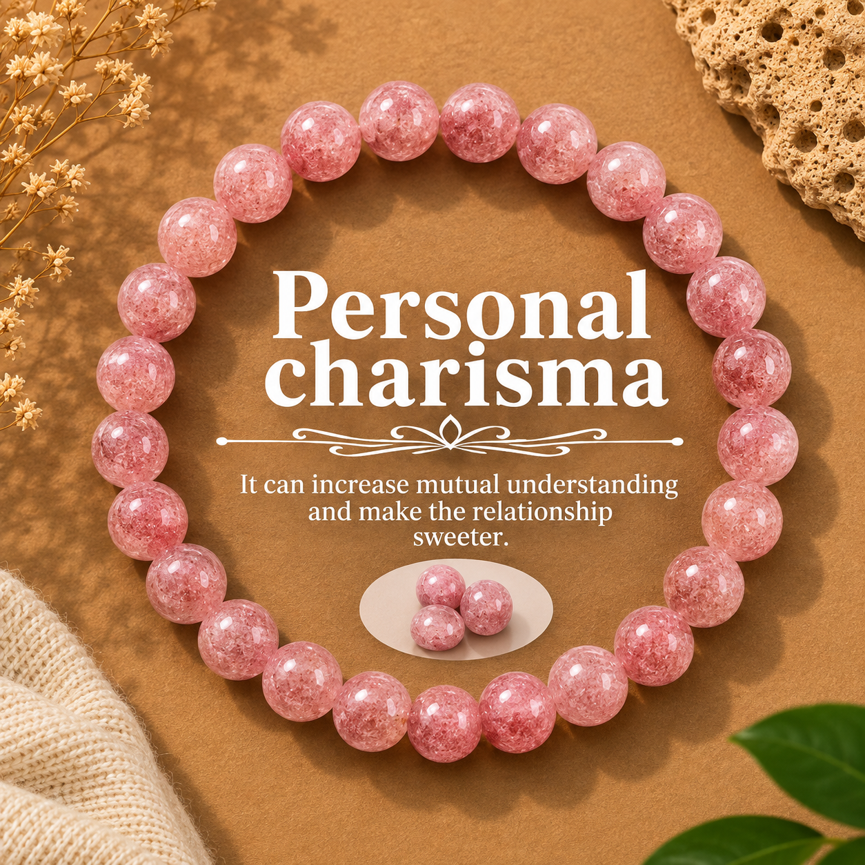 Natural Healing Crystal Bracelet – Choose Your Energy | Protection, Love, Health & More