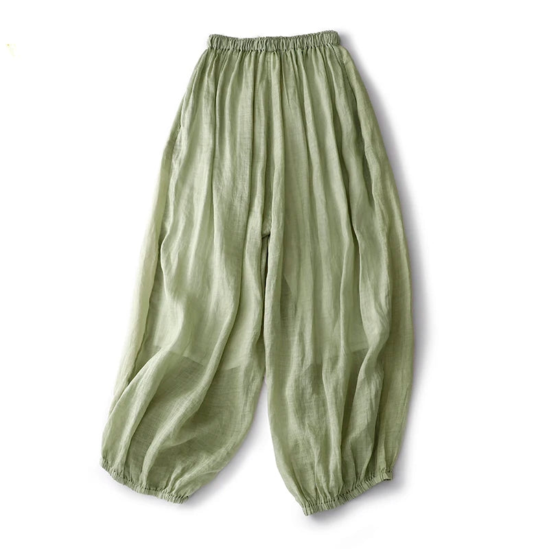 Premium Hemp Summer Casual Elastic