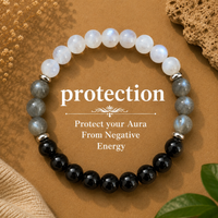 Healing Stone Bracelet – Menopause, Protection, Love, Wealth, Sleep & Chakra Energy