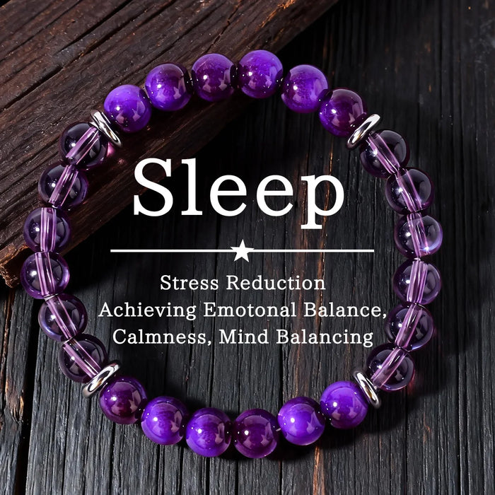 Sleep Stone Purple Bracelet